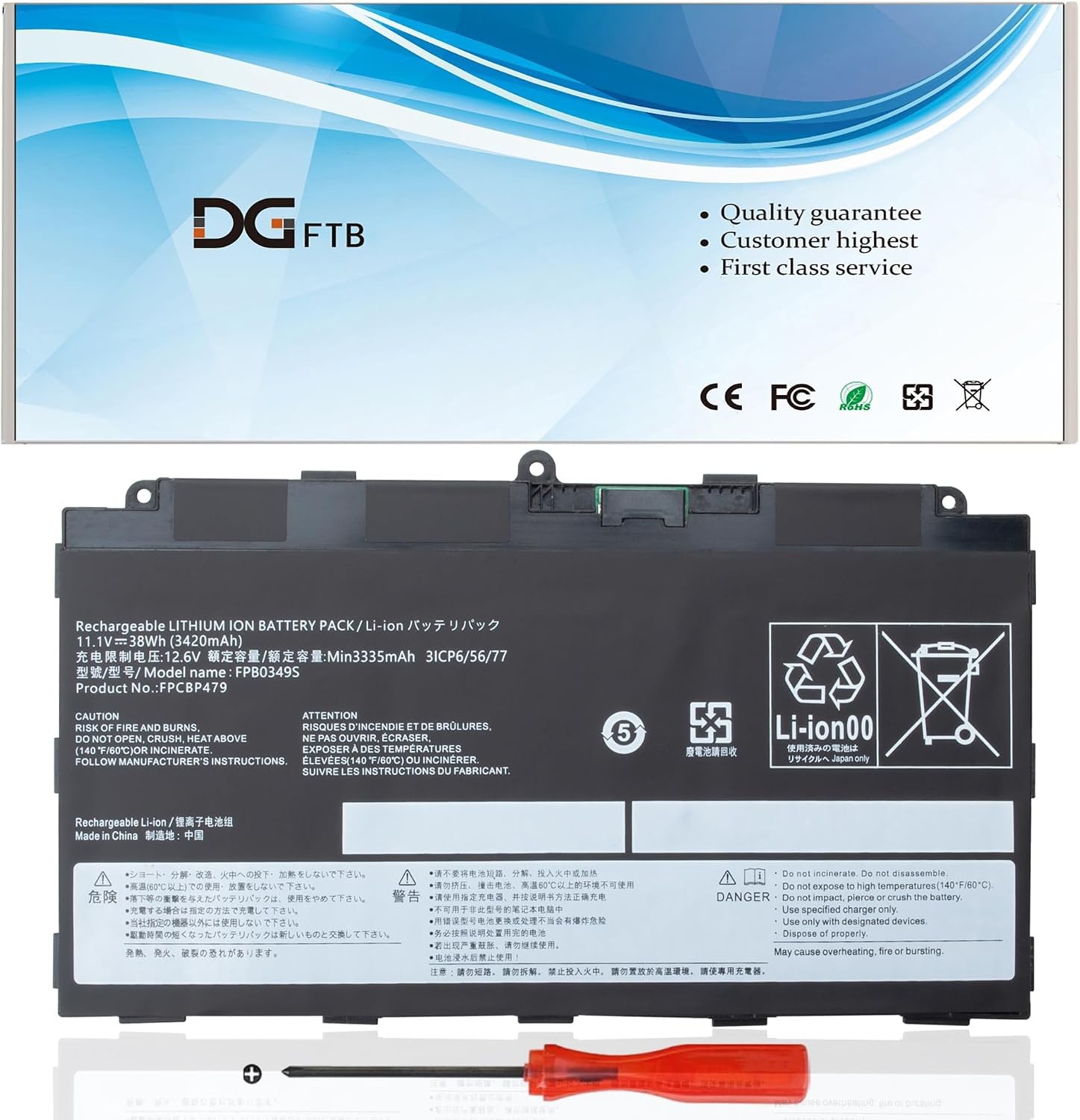 FPB0326S FPCBP479 FPB0349S New Battery Replacement for Fujitsu Stylistic Q665