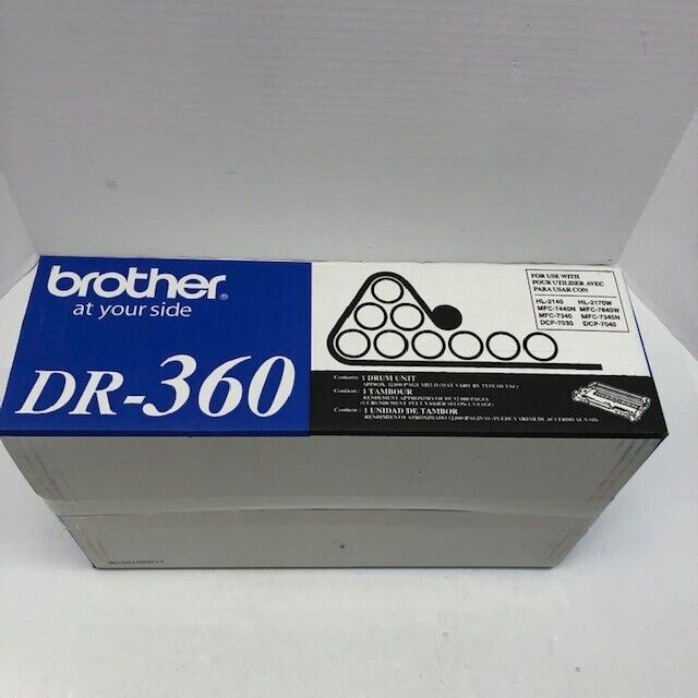 Brother DR-360 Drum Unit DR360 Genuine Original OEM - 