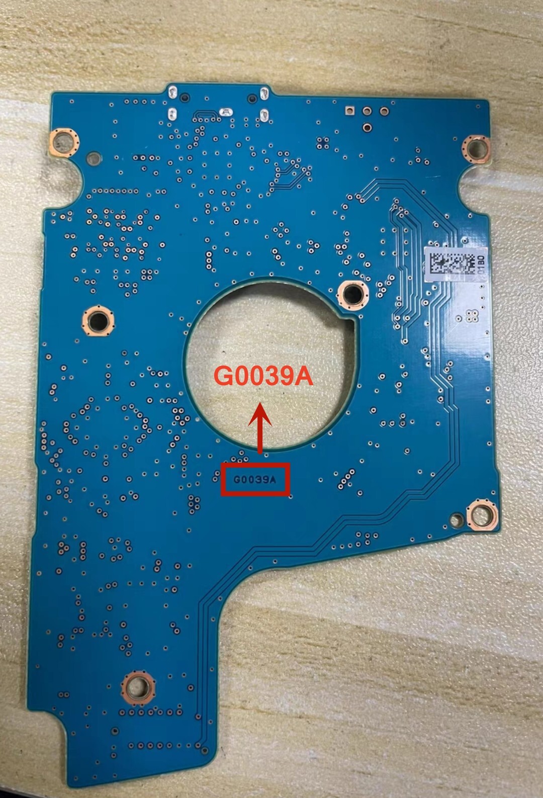 HDD PCB G0039A Hard disk board Logic Board For Toshiba MQ04UBB400 1T 2T 3T 4TB