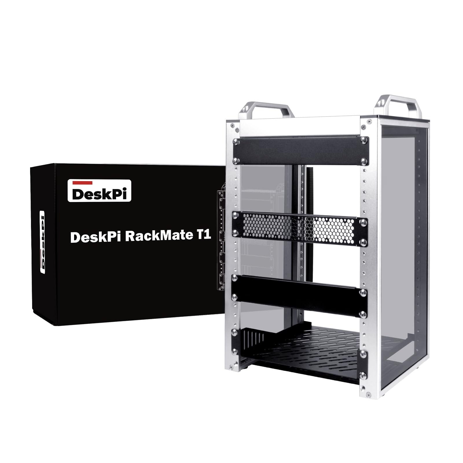 DeskPi RackMate T1 8U 10 Inch Server Cabinet