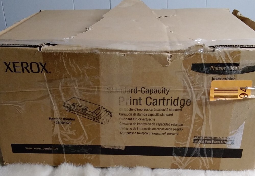 Xerox Phaser 3600 Standard Capacity Print Cartridge NEW 