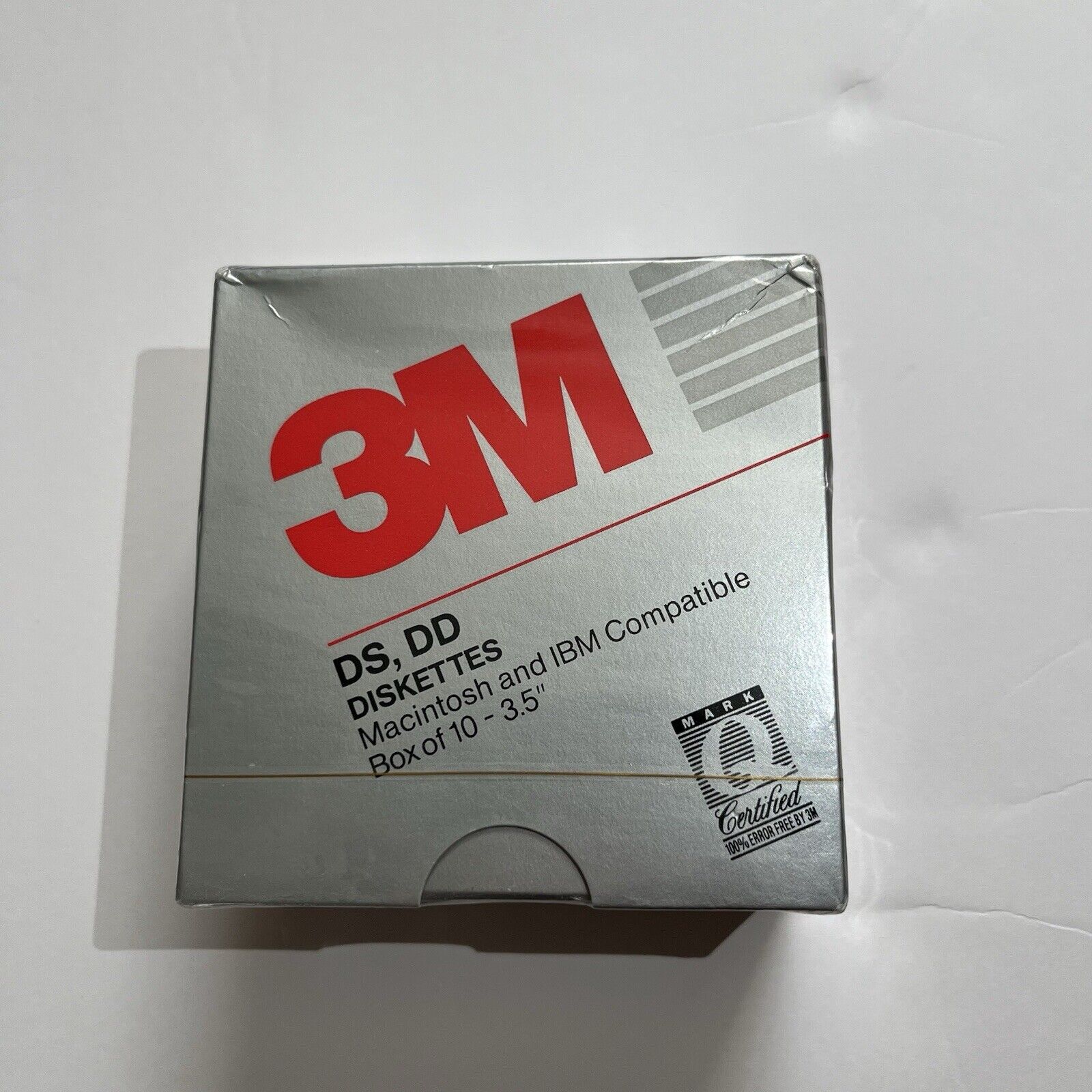 3M DS/DD Diskettes “floppy Disc” Macintosh And IBM compatible Box Of 10 - 3.5”