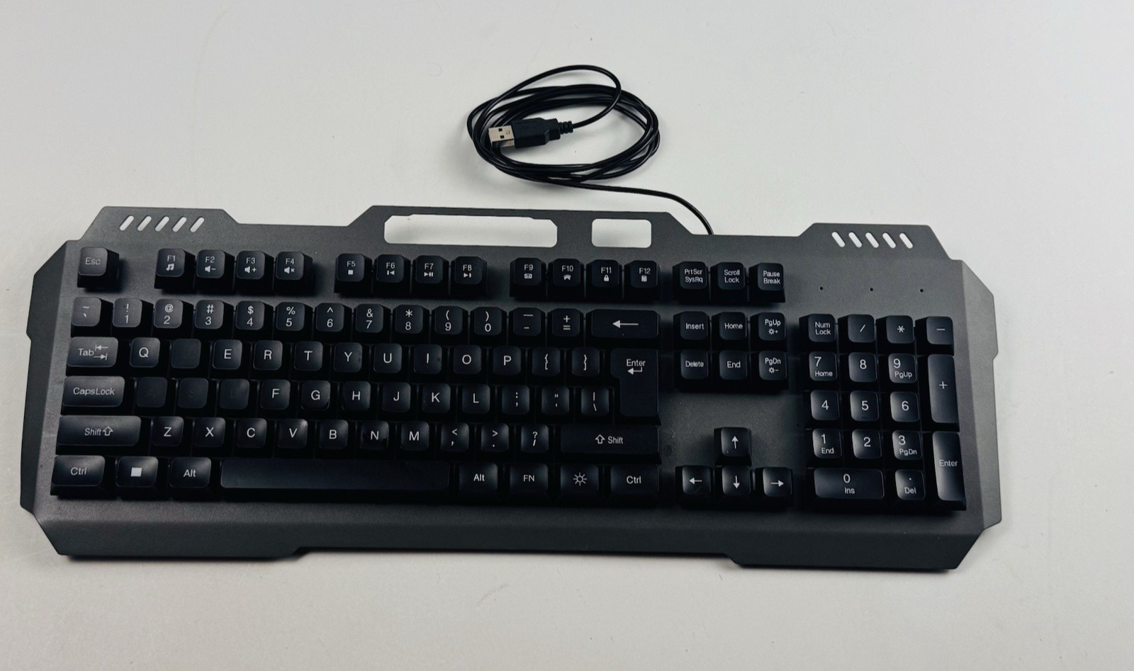 Titan Wired Metal Gaming Keyboard RGB Backlight