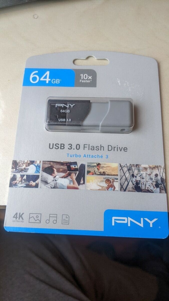 worldwide shipping NEW PNY Super Fast Elite Turbo Attache 3.0 USB Flash Drive