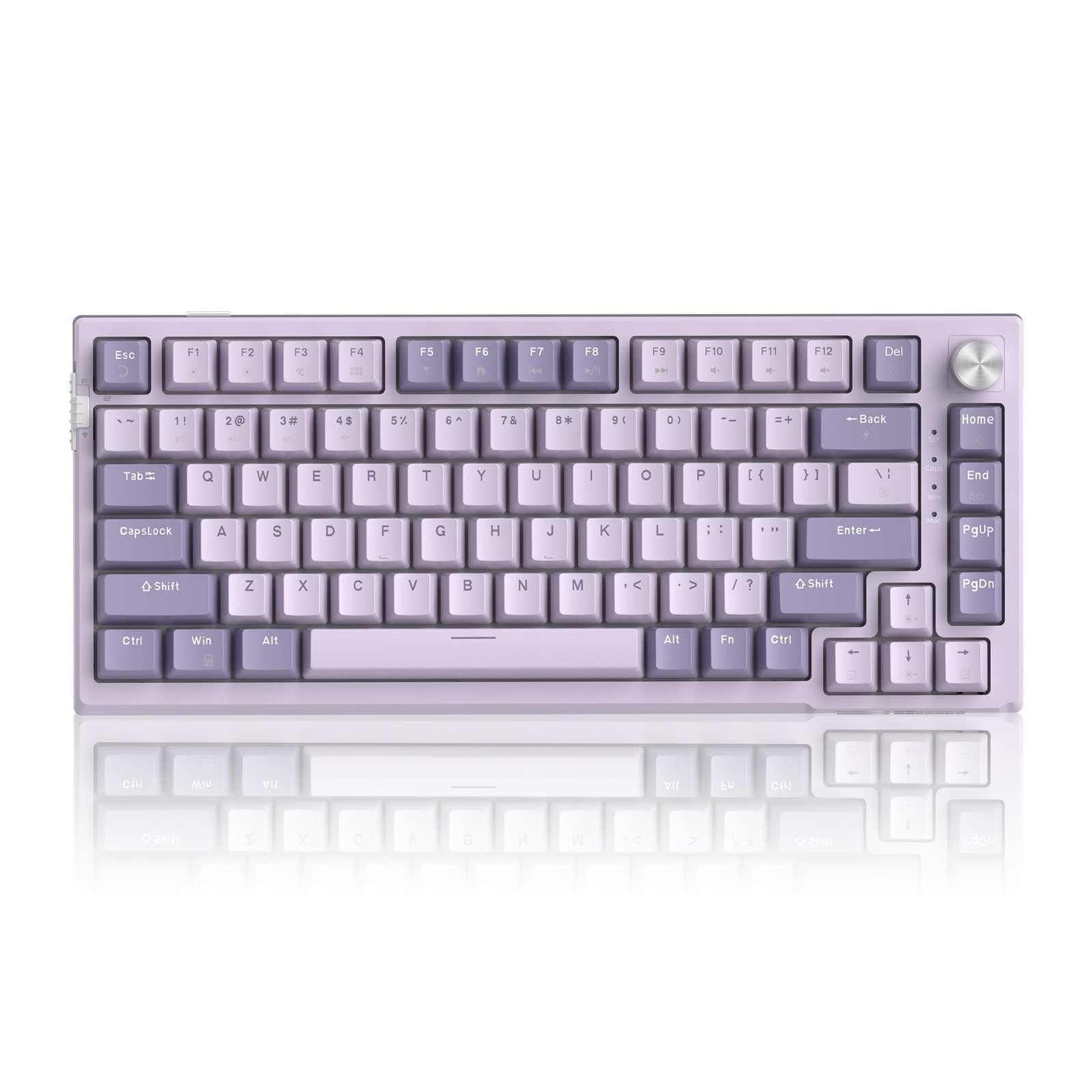 MageGee SKY81 75% Wireless Gasket Mechanical Gaming Keyboard, Hot Swappable R...