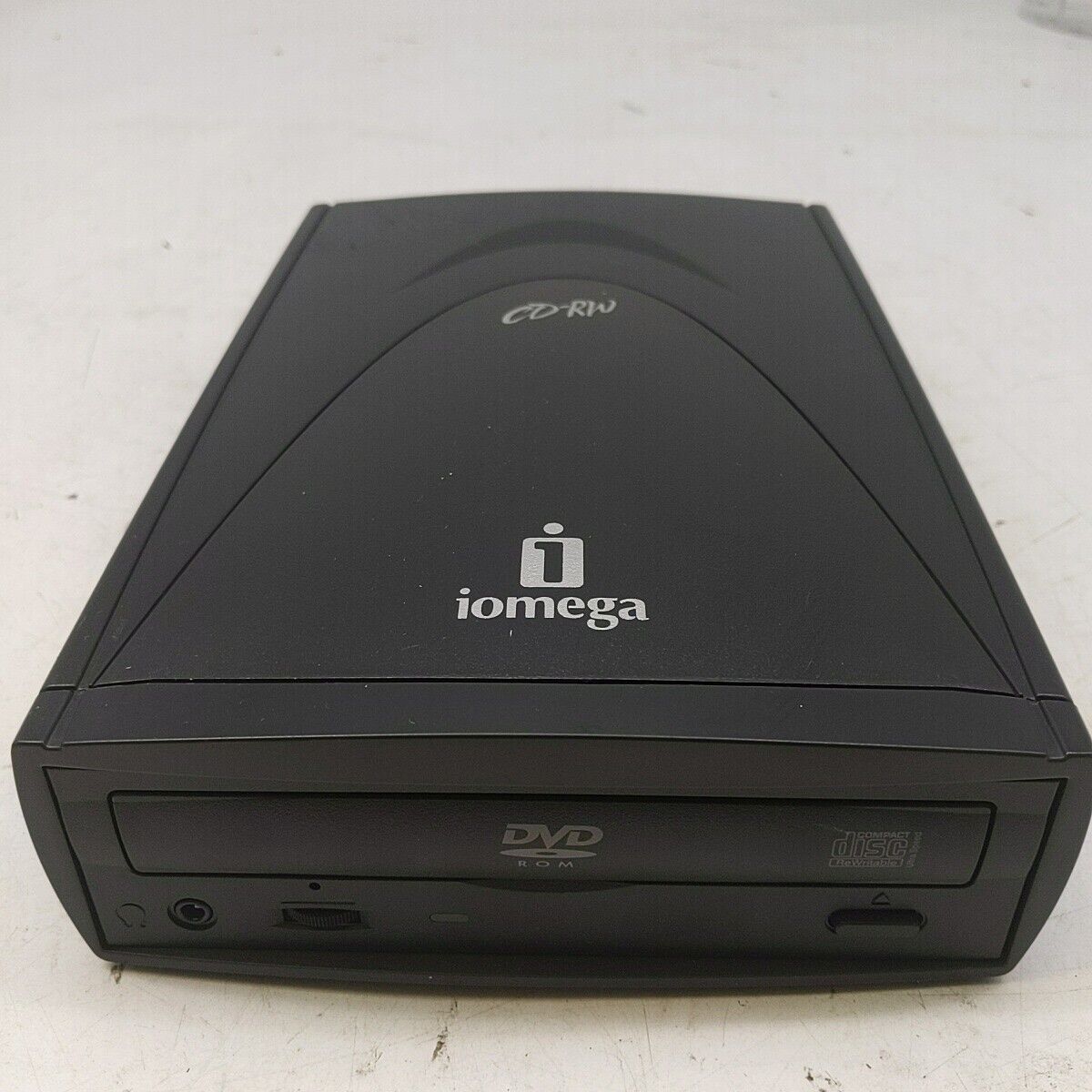 Iomega CD/RW DVD-ROM External Disk Drive-Untested