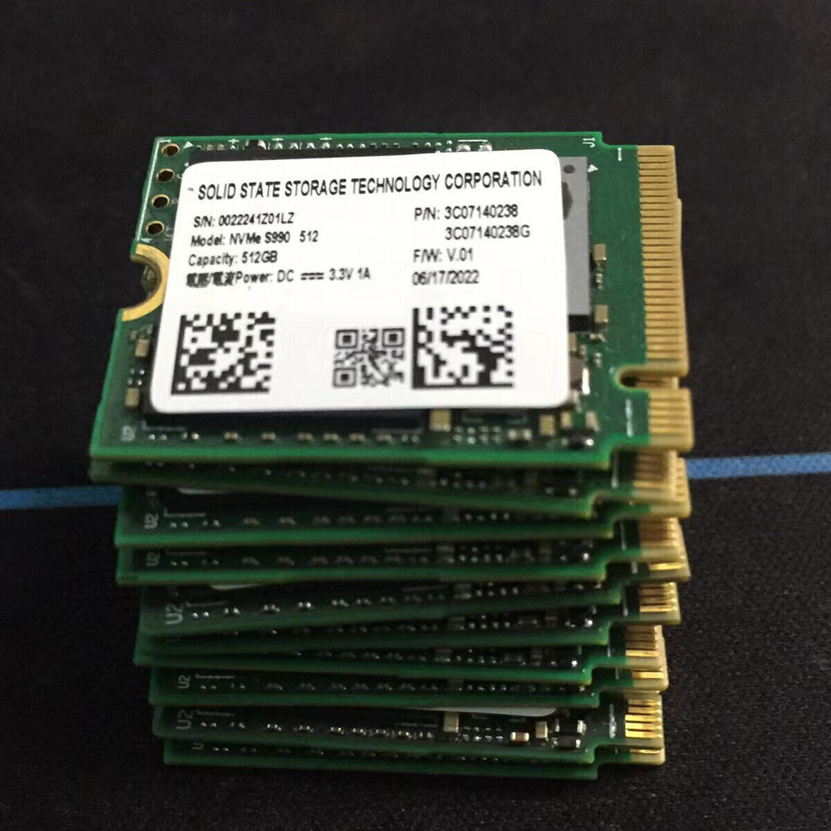 1pcs New SSSTC M.2 2230 512GB SSD S990 512GB NVMe PCIe 30MM SSD