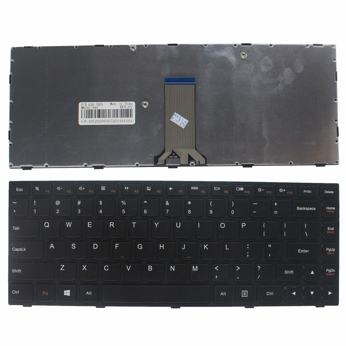 New for IBM Lenovo G40 G40-70A B40-30 B40-45 B40-70 B40-80 laptop Keyboard black