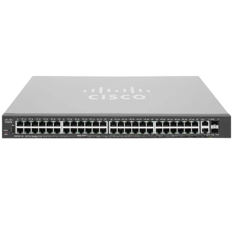 Cisco SG250X-48P-K9 48-Port Gigabit PoE Smart Switch 10G Uplinks