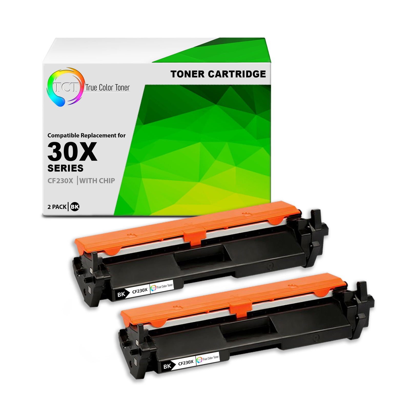 2Pk TCT CF230X 30X Black For HP M203dw M203d MFP M277sdn Compatible Toner