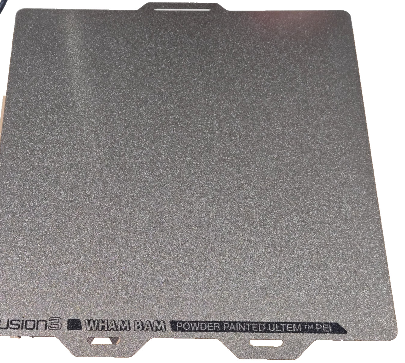FUSION3 Wham Bam 258 x 258 Flexi Plate with ULTEM PEI Build Surface NEW
