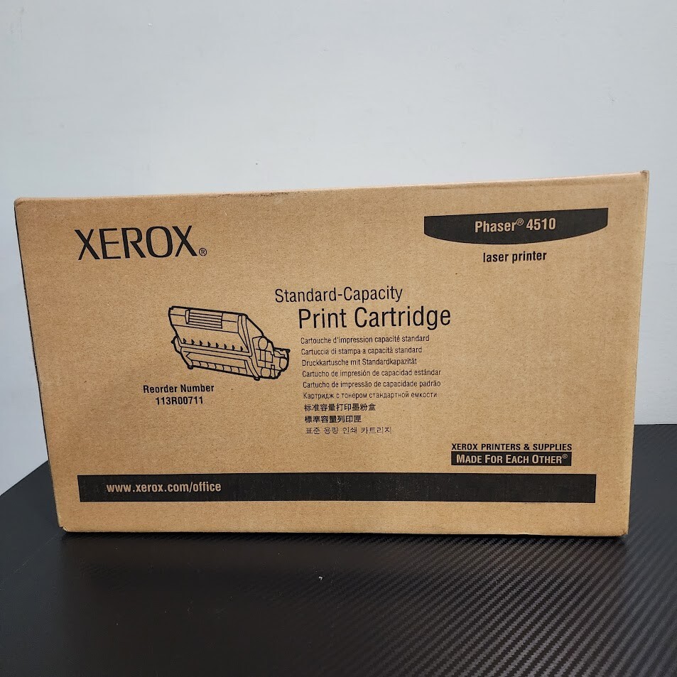 Xerox 113R00711 Black Toner Cartridge Xerox Phaser 4510