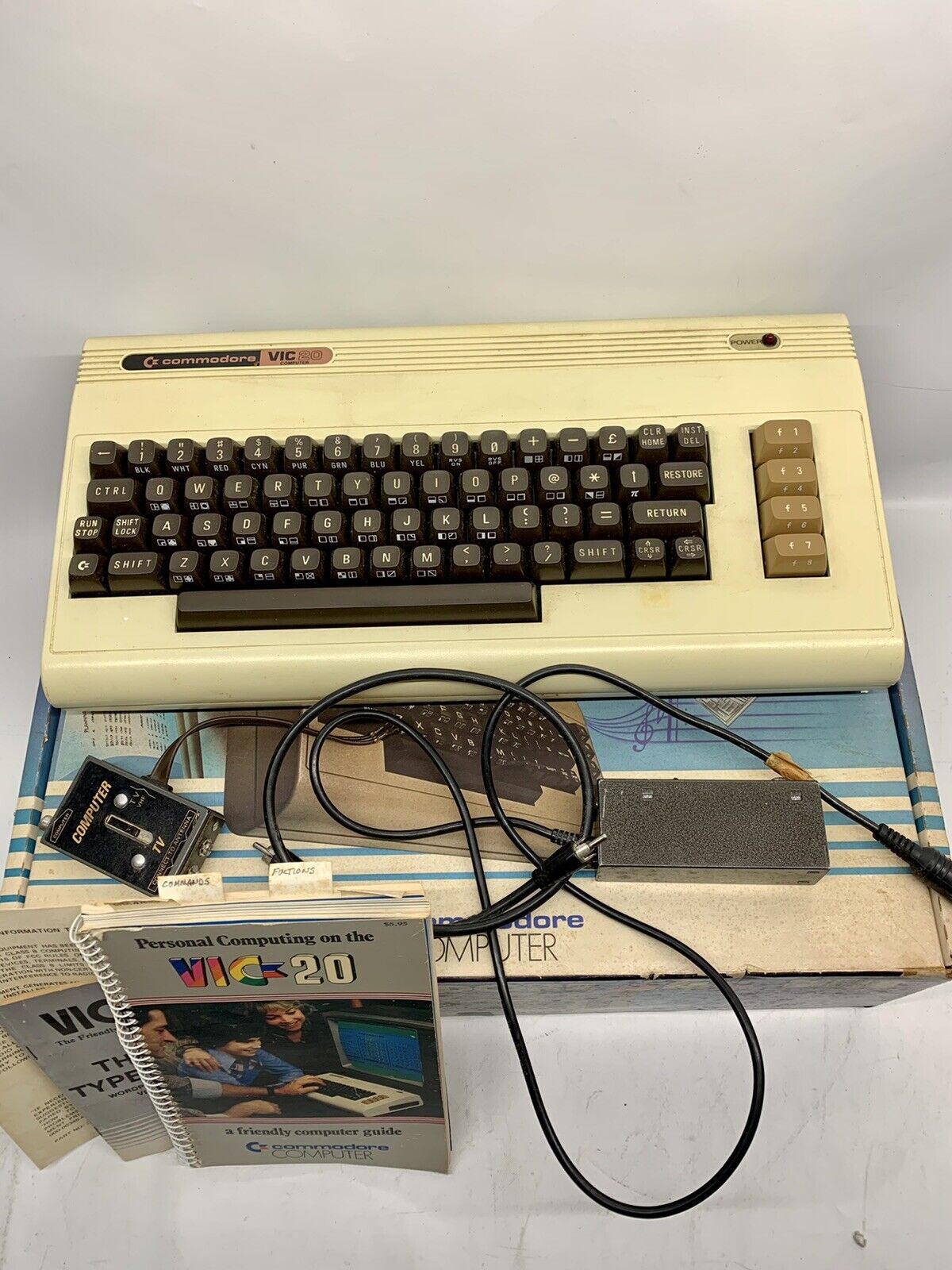 VIC-20 Commodore Computer UNTESTED  Parts Only