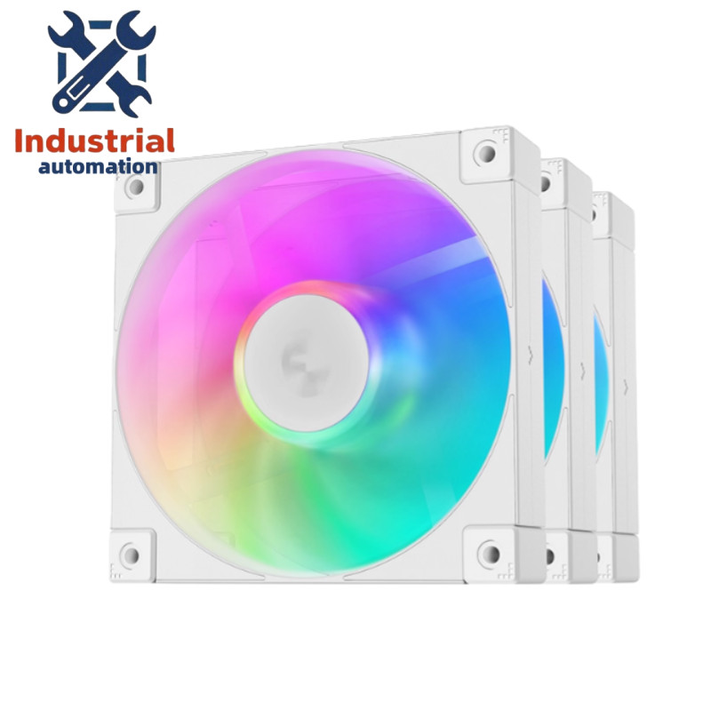 DeepCool FD12 ARGB White Triple Pack-3IN1 Performance 120mm ARGB LED PWM Fan NEW