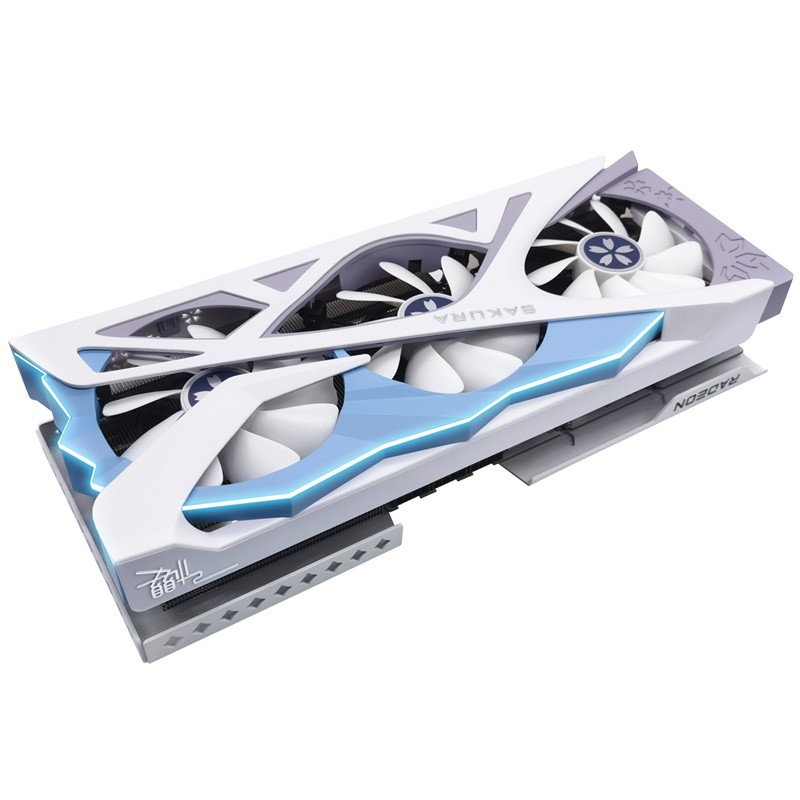 Yeston RX9070XT 16GB Sakura Eye Water Atlantis OC Graphics Card