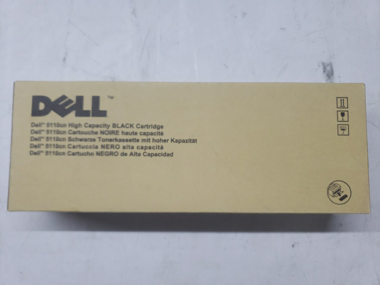 Genuine Dell 5110CN High Capacity Black Toner Cartridge CT200840 NEW