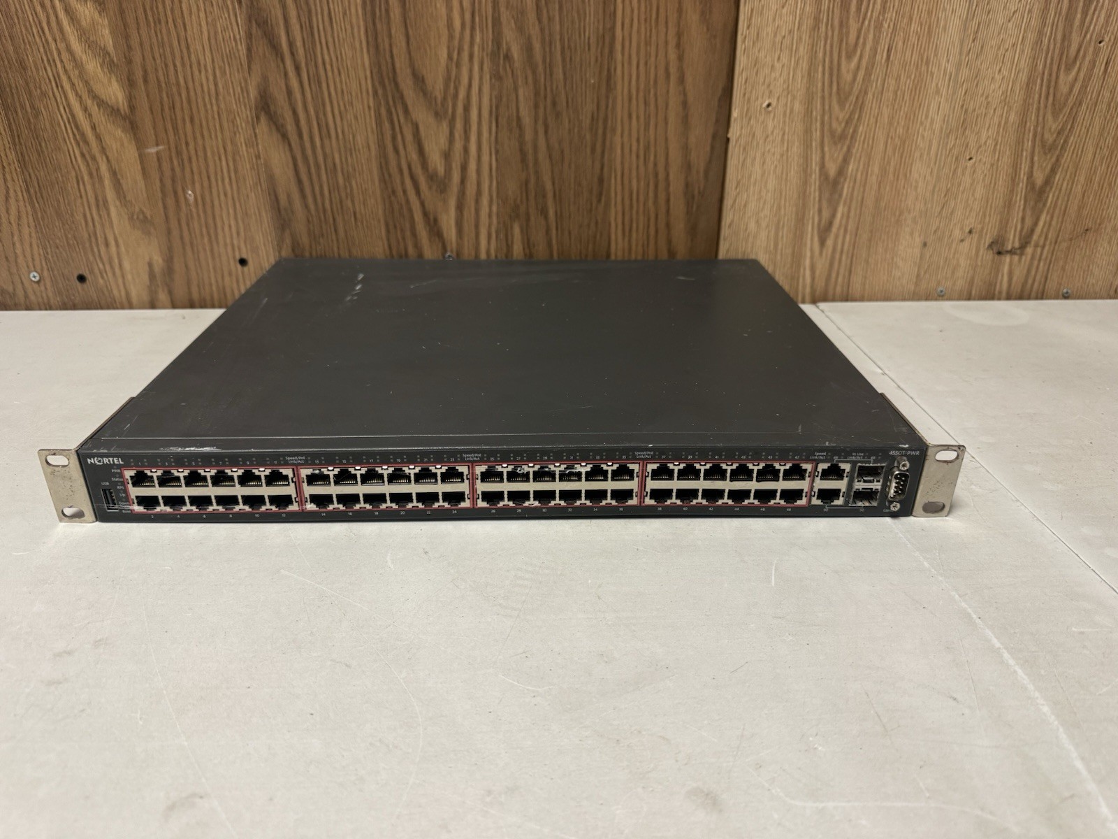 Nortel / Avaya  4550T-PWR - 48 Port Ethernet Routing PoE Switch MW4B3