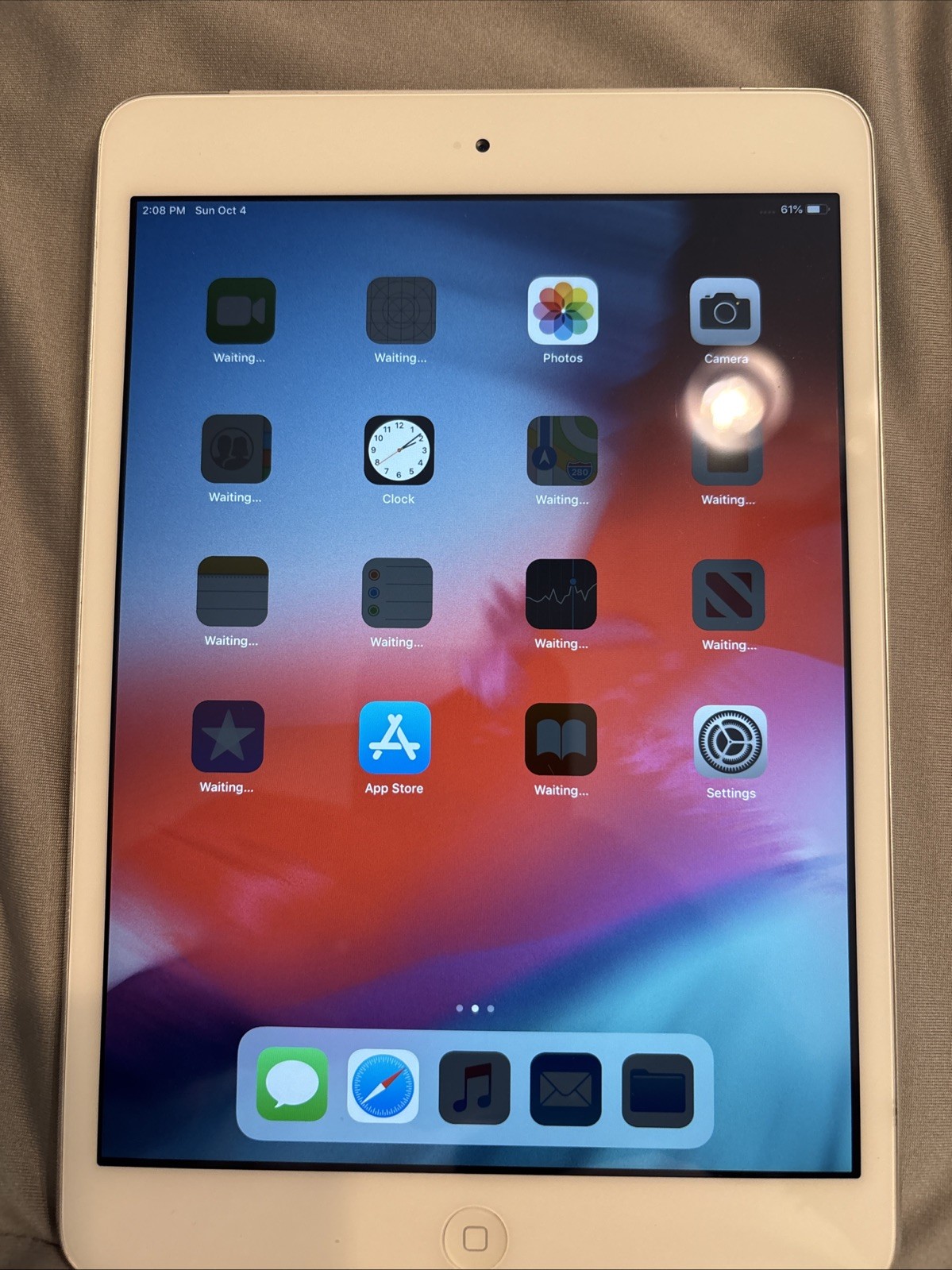 Apple iPad Mini 2 A1489 16GB, Wi-Fi, 7.9in, Silver Unlocked Tested