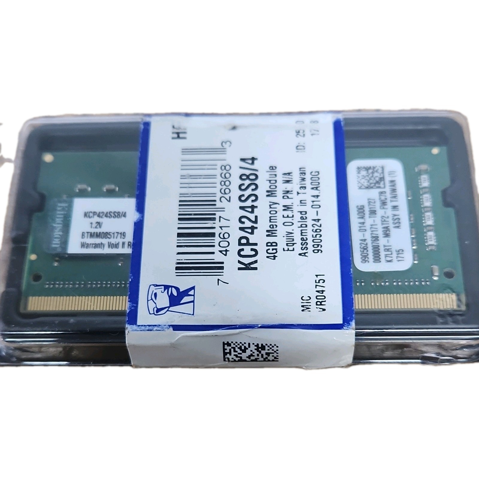 Kingston 4GB (1x4GB) DDR4-2400 PC4-19200 260-Pin SO-DIMM RAM
