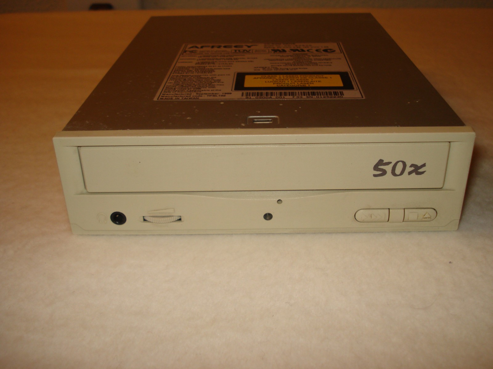 VINTAGE AFREEY IDE INTERNAL CD-ROM CD-2050E 50X 1999