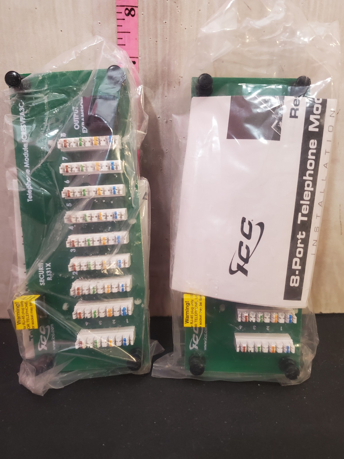 2 ICC 8 Port Telephone Module ICRESVPA3C