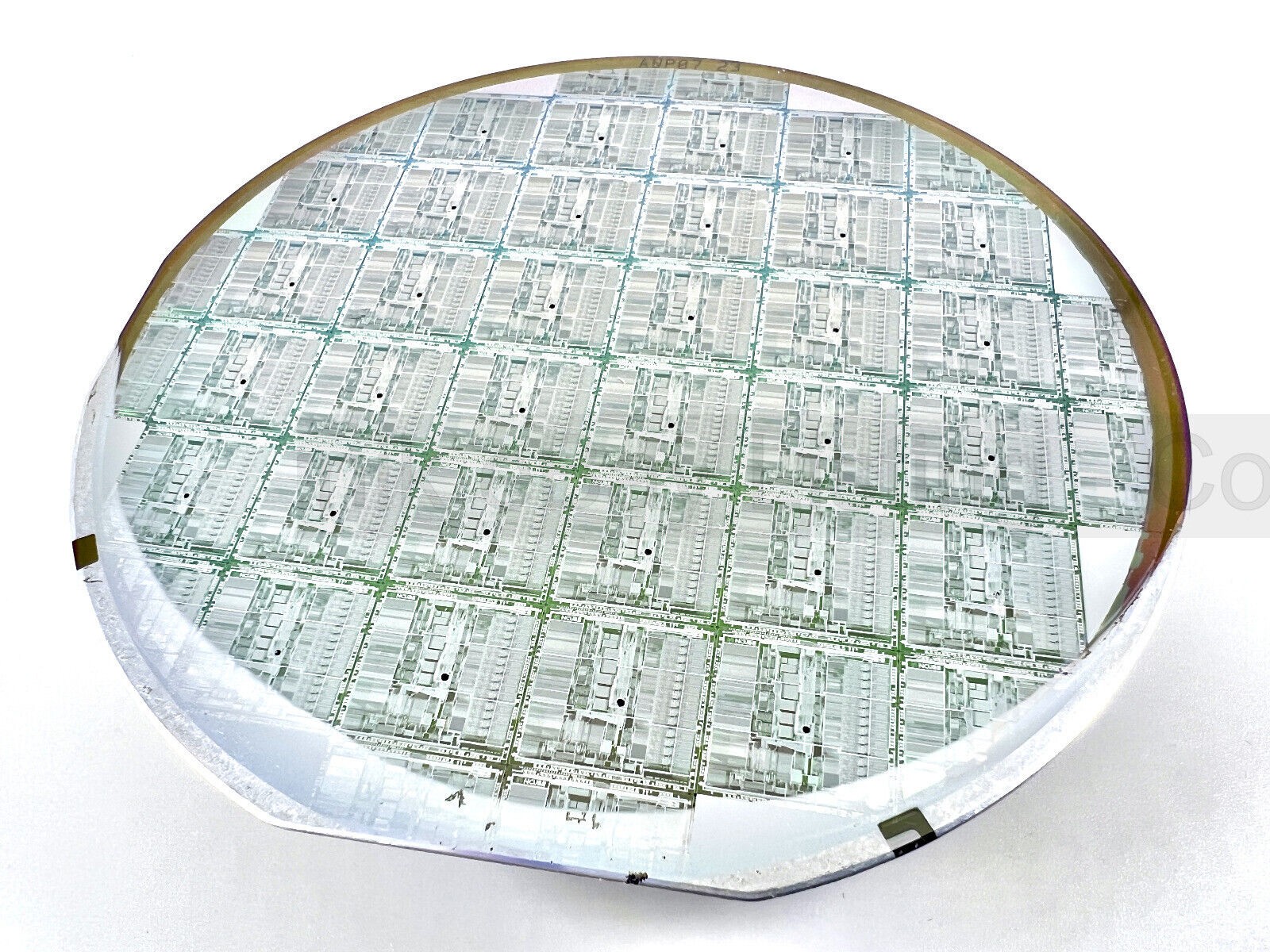 Vintage 1989 nCUBE-2 Supercomputer CPU 4" Silicon Wafer Computing History #6