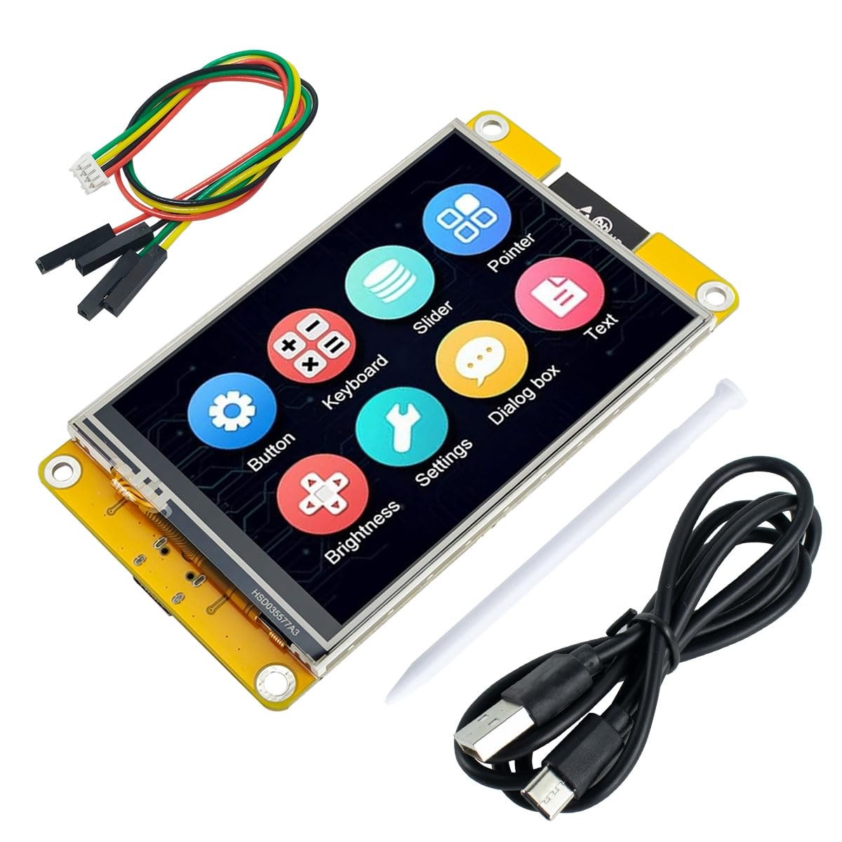 3.5-inch 320x480 Touch Screen ESP32 Display with WiFi BT ST7796U Driver