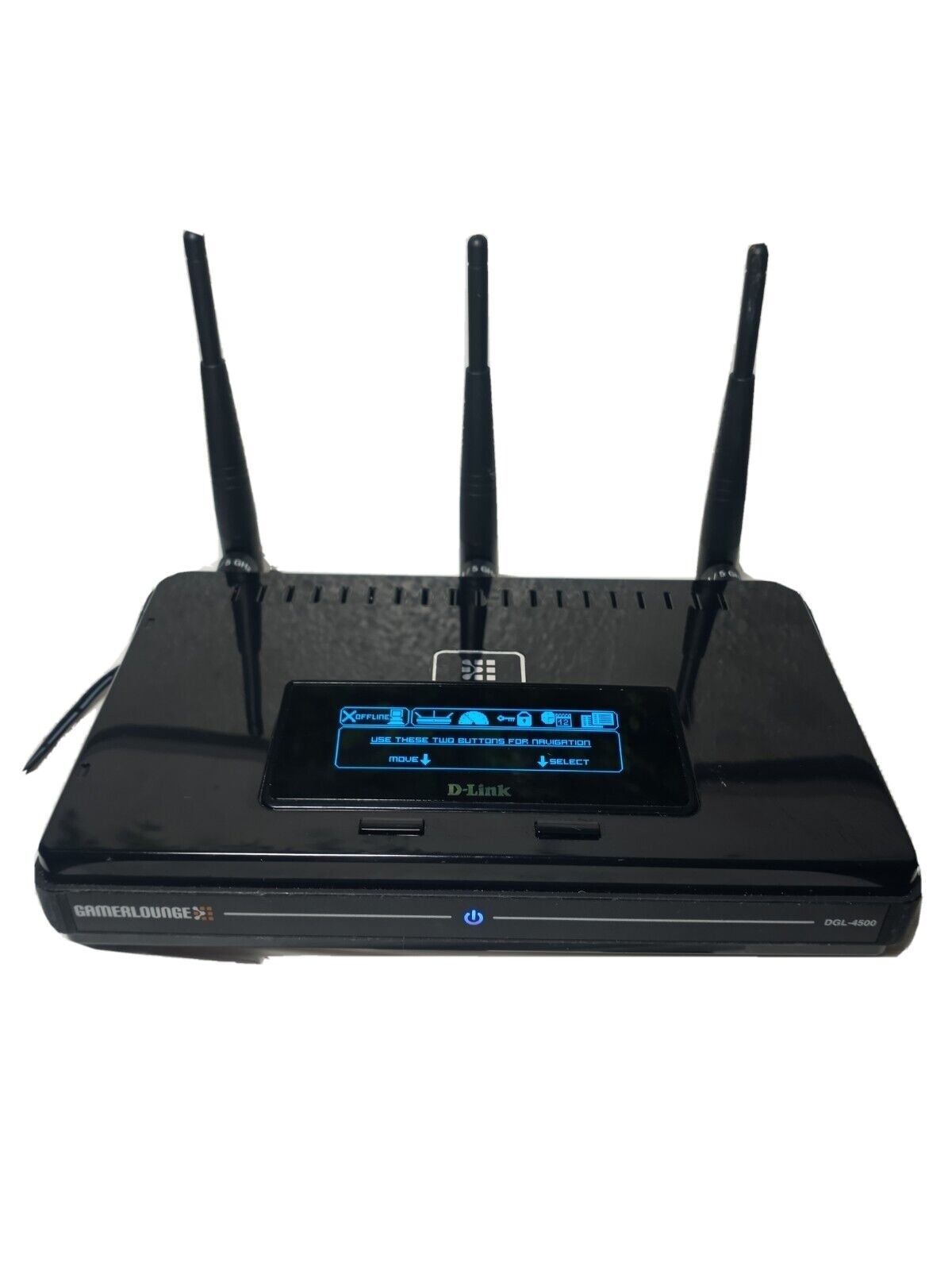 D-Link GamerLounge DGL-4500 54 4-Port 10/100 Gaming Router Wi-Fi Wireless