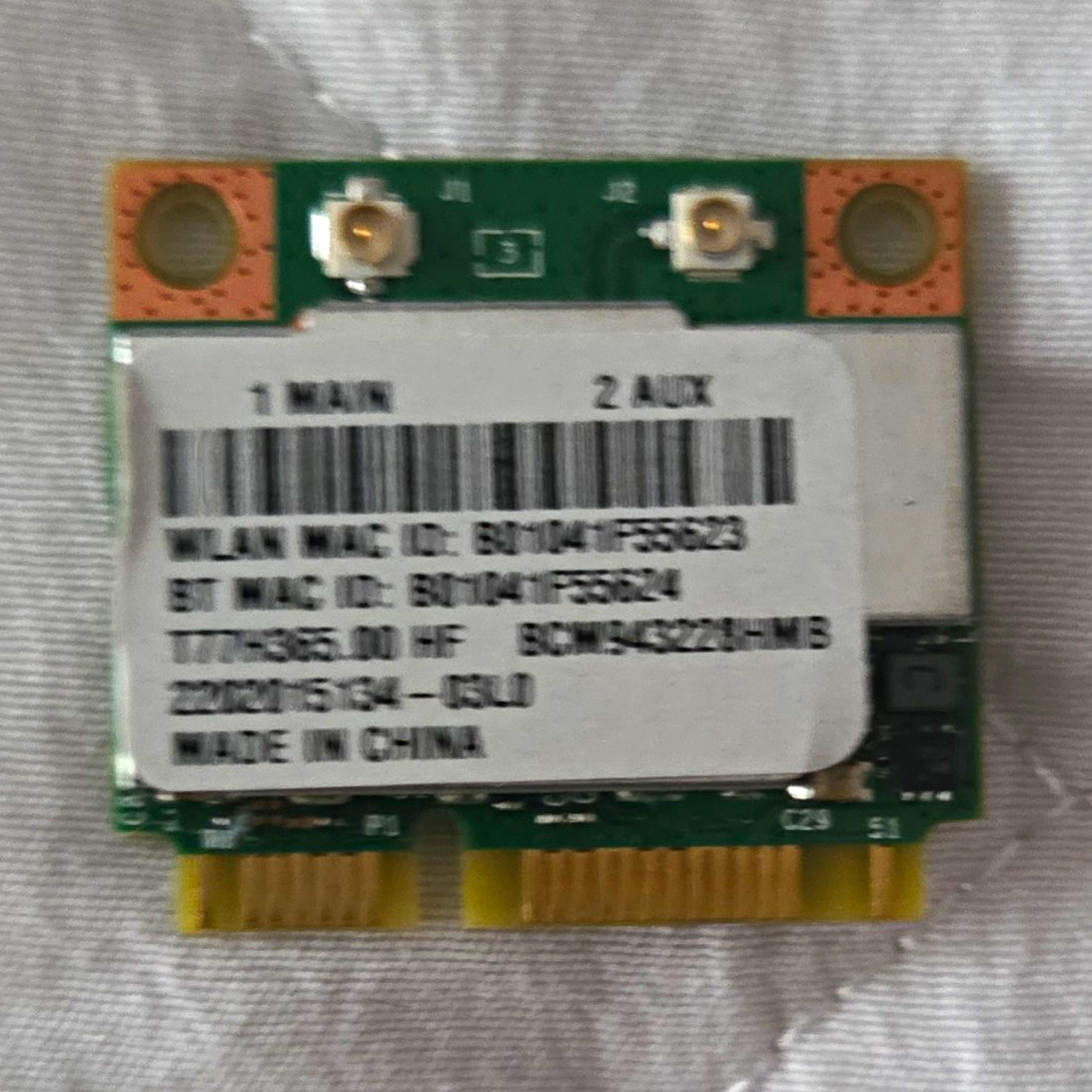 Qualcomm Atheros QCNFA222 Laptop Wi-Fi Wireless Bluetooth Card M.2 NGFF