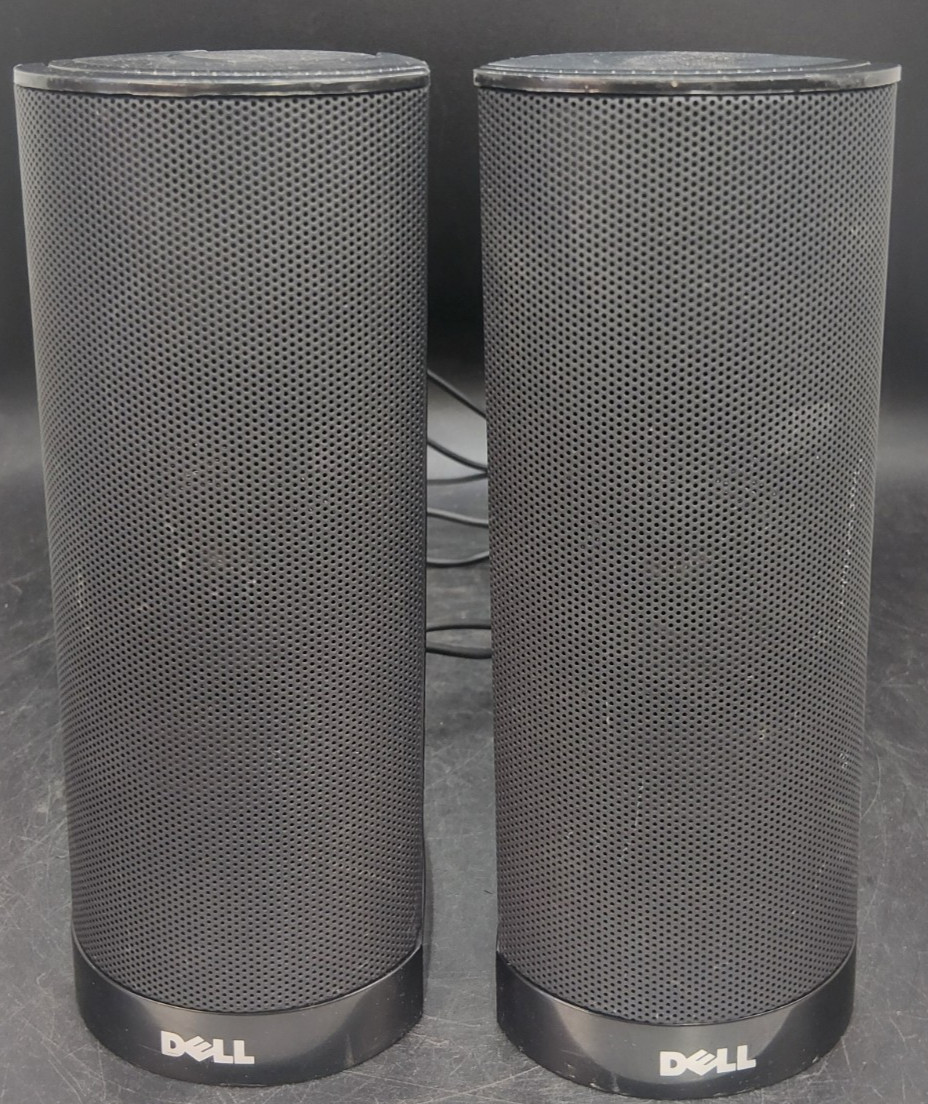 Black Dell AX210 USB Powered Multimedia Speaker System 
