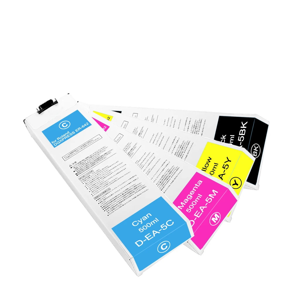New Hot-selling D-EA-5 500ml Ink Cartridge for Roland DGXPRESS ER-642 Printer