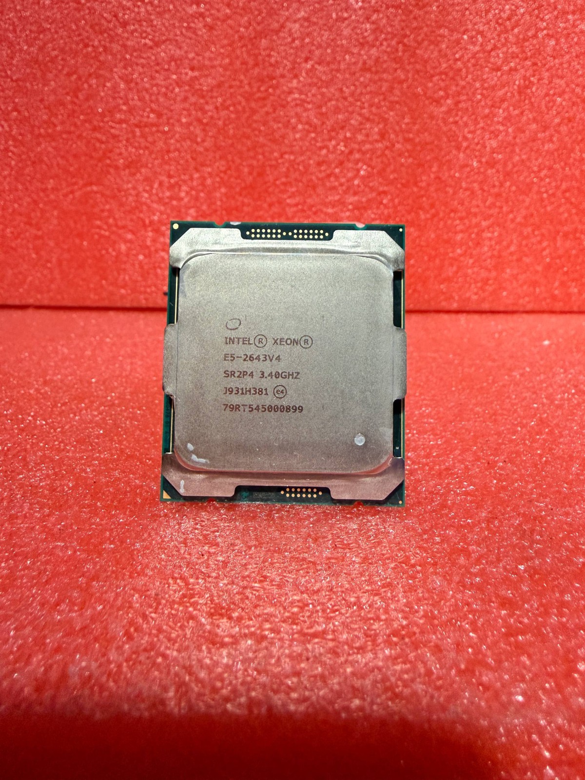Intel Xeon E5-2643 v4 3.4GHz 6 Core 20MB 9.6GTs 135W Processor SR2P4