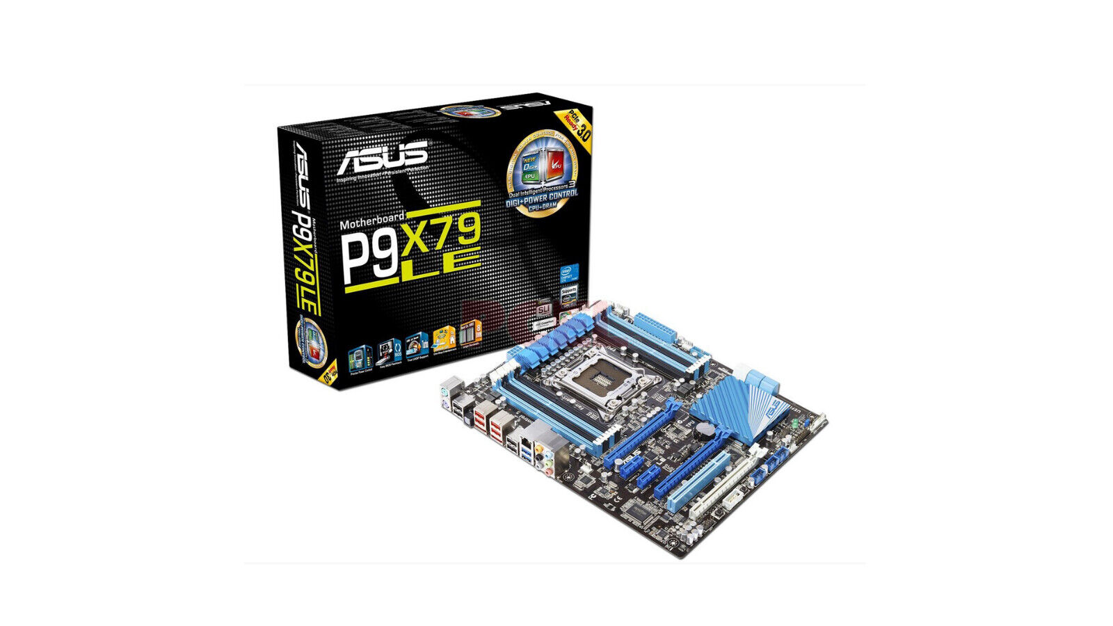 ASUS P9X79LE LGA 2011 Bios file modified to boot from NVme M.2 PCIe