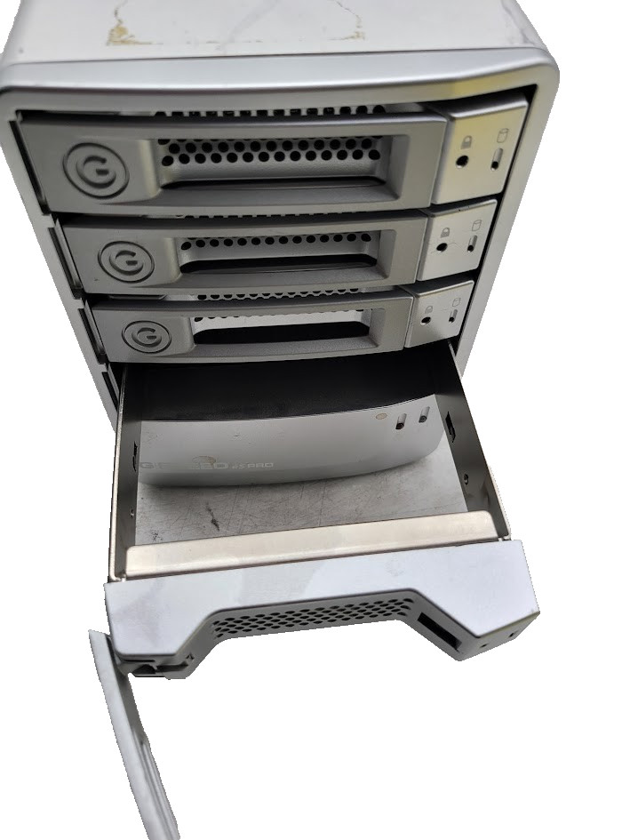 G-Technology G-SPEED Es Pro 4-Bay Mini-SAS Raid Array Power On No HDD's