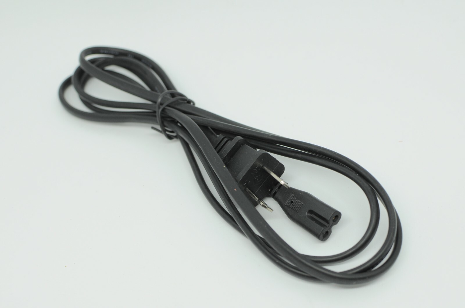 2x US 2 Prong 2Pin 6FT AC Power Cord Cable Charge Adapter PC Laptop PS2 PS3 Slim