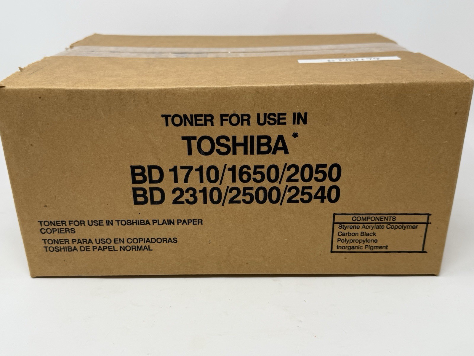 Toshiba Toner Cartridges BD1710/1650/2050/2500 Vintage Set of 4