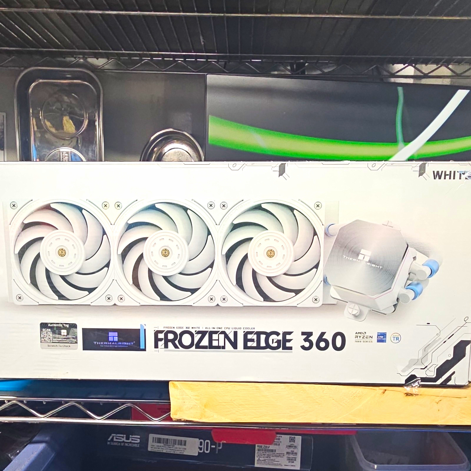 Thermalright Frozen Edge 360 WHITE 360mm AIO ARGB 120mm LGA1700 AM4