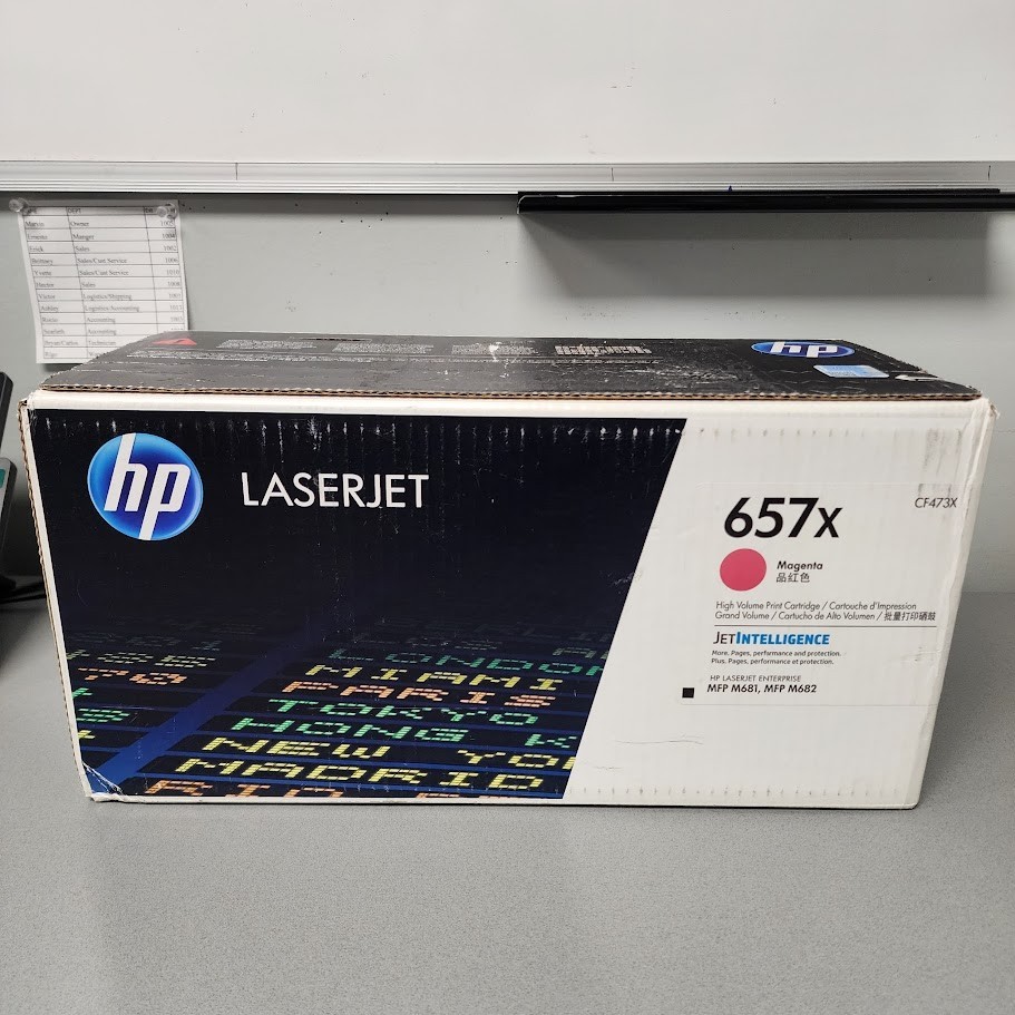 Genuine HP 657X CF473X Magenta High Yield Toner NEW SEALED MFP M681 M682