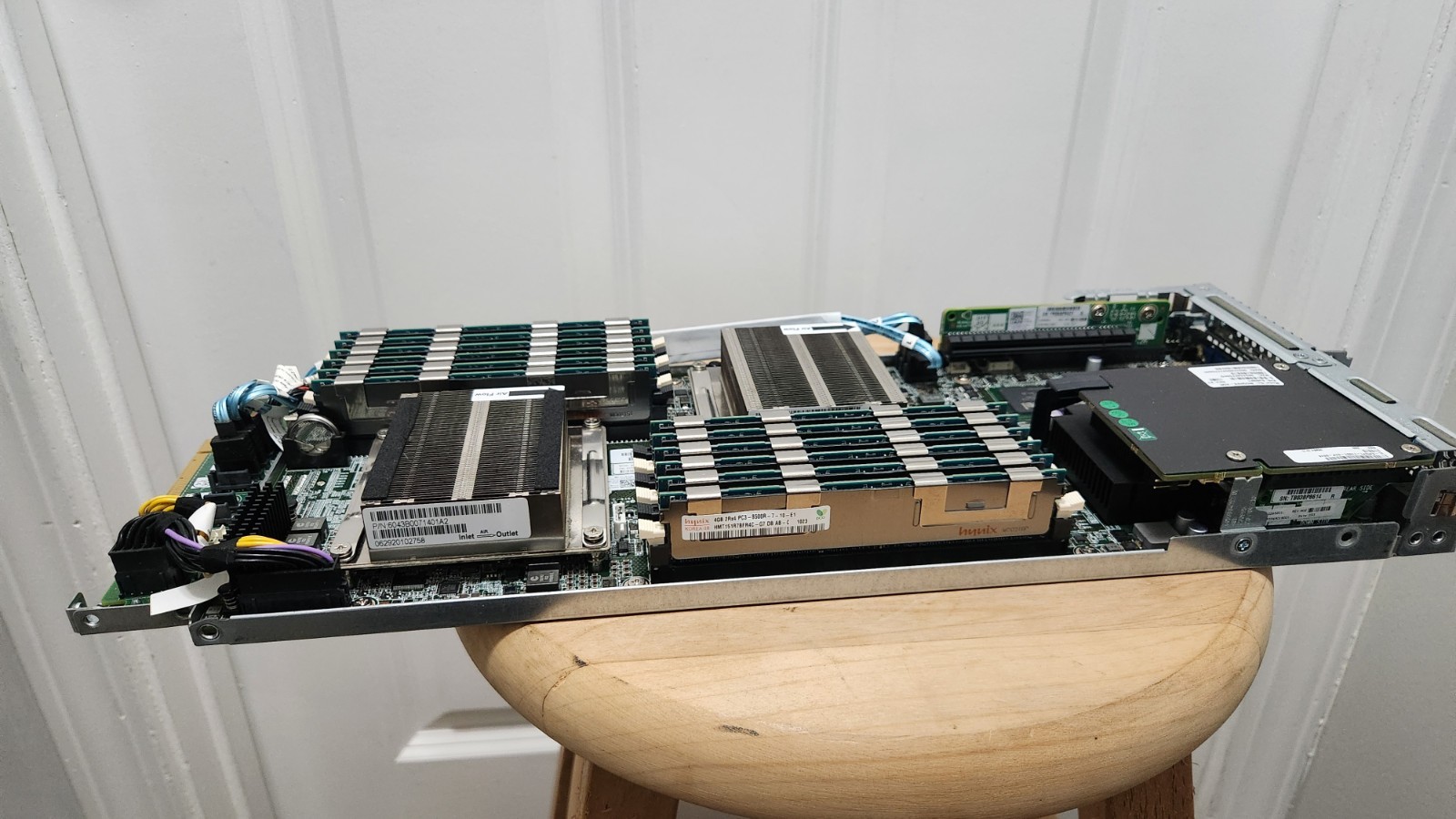 DELL POWEREDGE C6100 NODE Dual Xeon CPU 48GB RAM D61XP Server Board w/ D45FJ