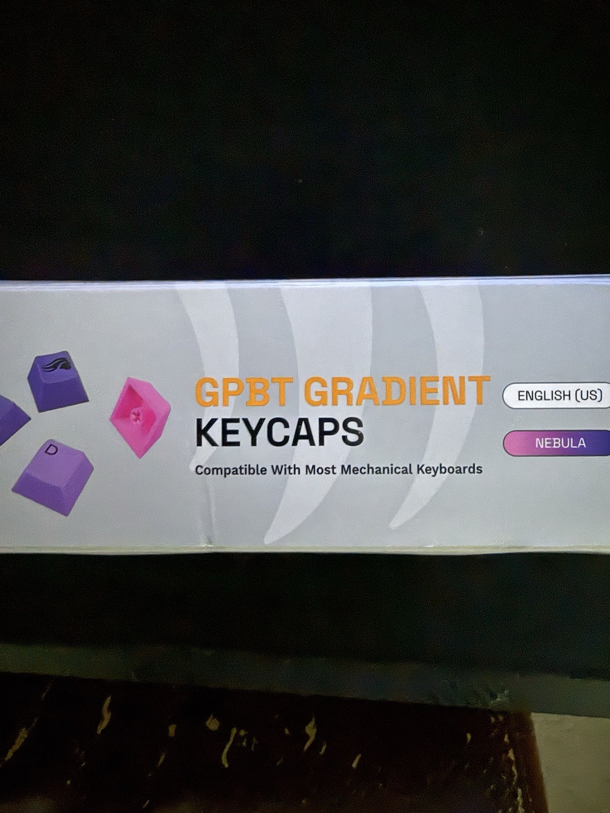 Glorious GPBT Sublimated Mechanical Keyboard Keycaps (Nebula) 114-Keys