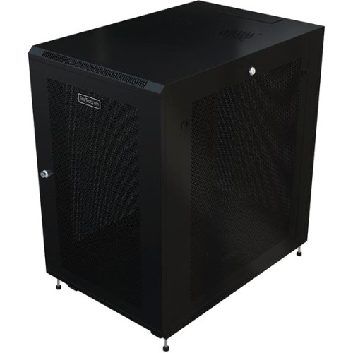 StarTech RK2433BKM 24U Server Rack Cabinet 31in Deep Enclosure