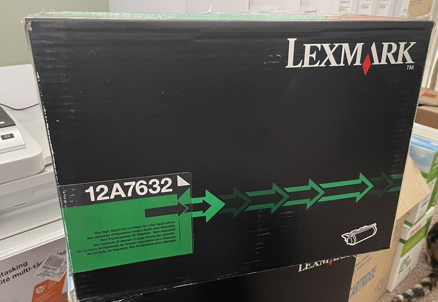12A7632 Lexmark T630 21k Toner  New In Box Factory Sealed Bull Discount