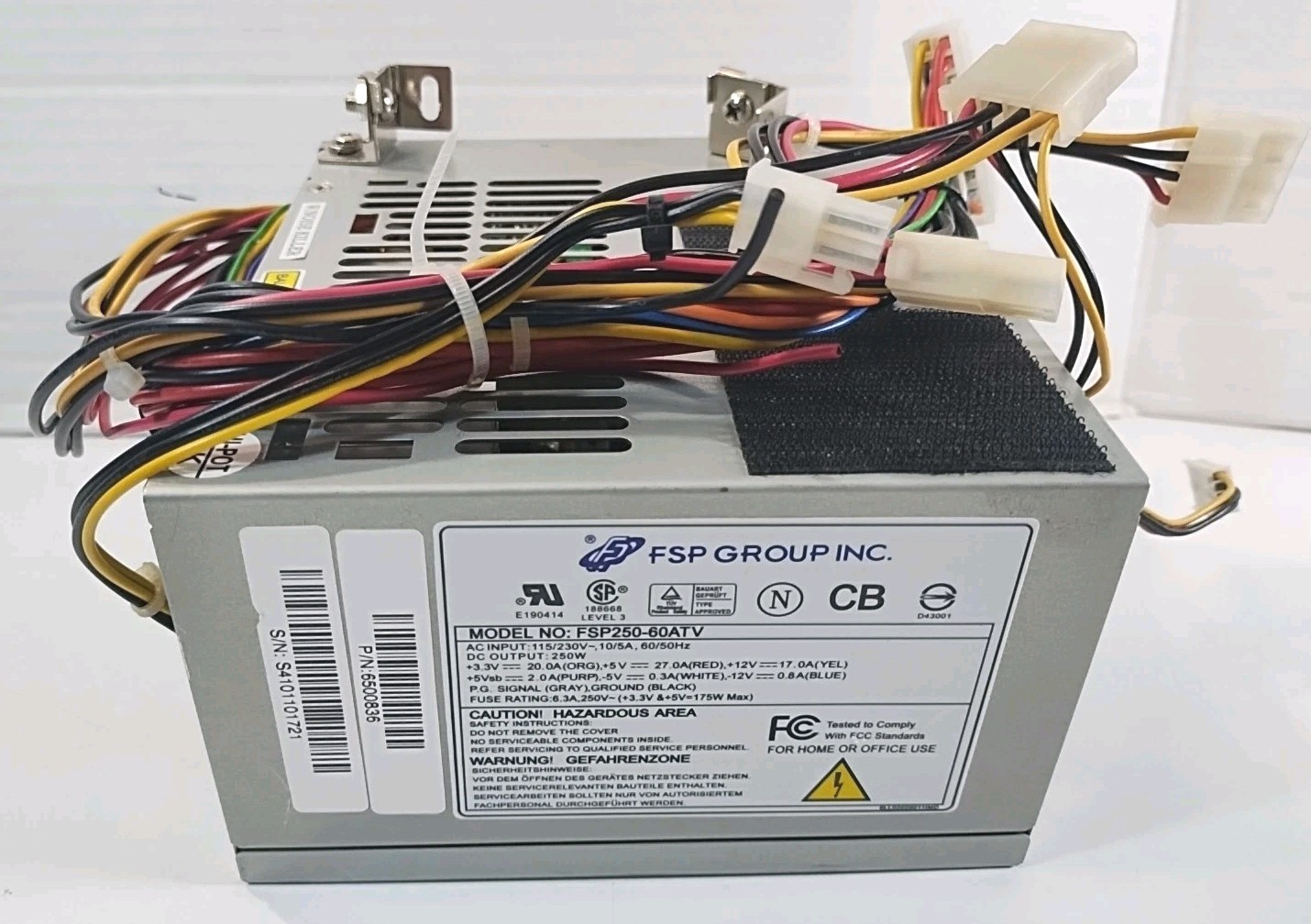 FSP Group FSP250-60ATV 250W Switching Power Supply (Untested) 