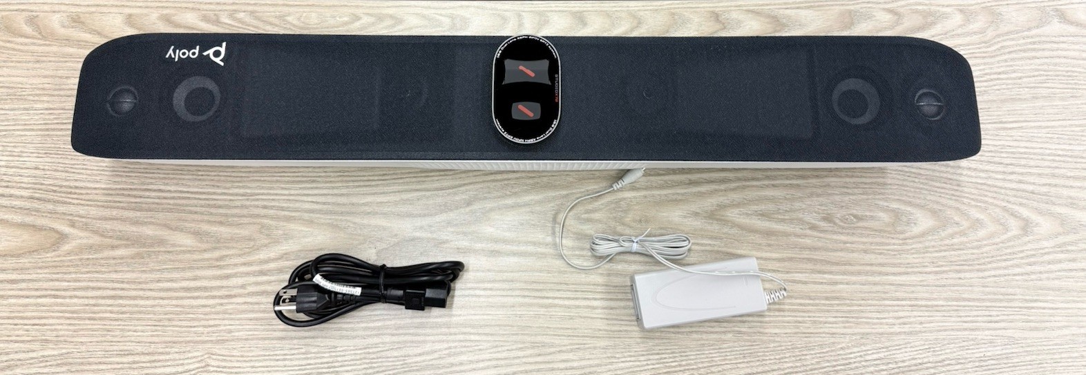Poly Studio X72 4K All-In-One Video Bar – Dual AI 4K Cameras for Large Conferenc