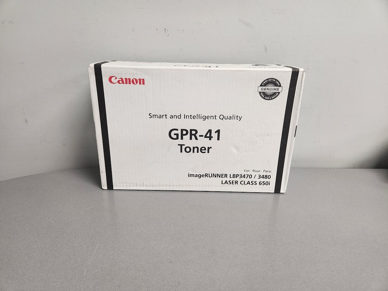 Canon GPR-41 Black Toner Cartridge, 3480B005, ImageRunner: LBP-3470