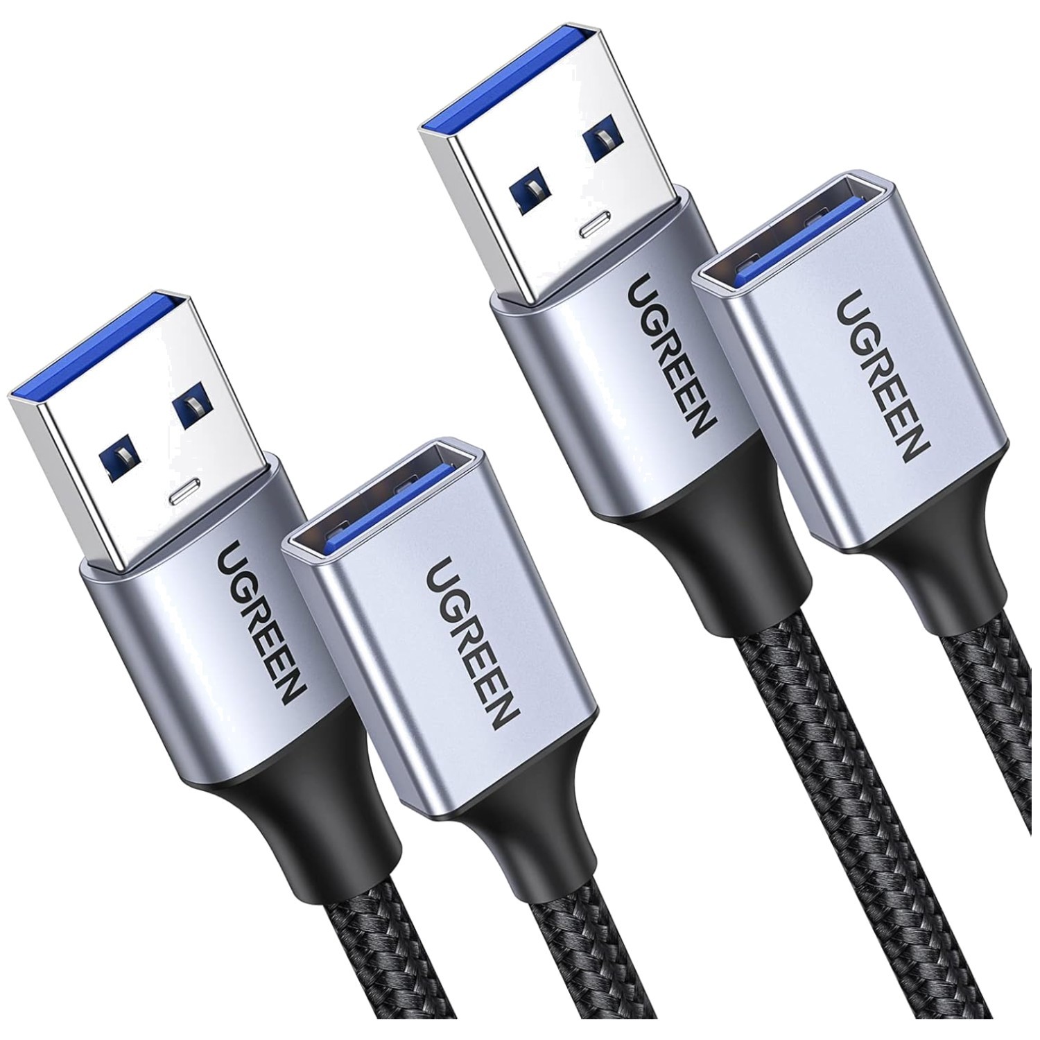 USB Extension Cable 15 FT Long (2 Pack)