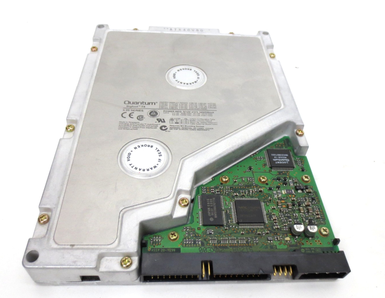 Quantum Bigfoot TX, 5.25 Series 4.0AT TX04A109 REV 03-C A040V