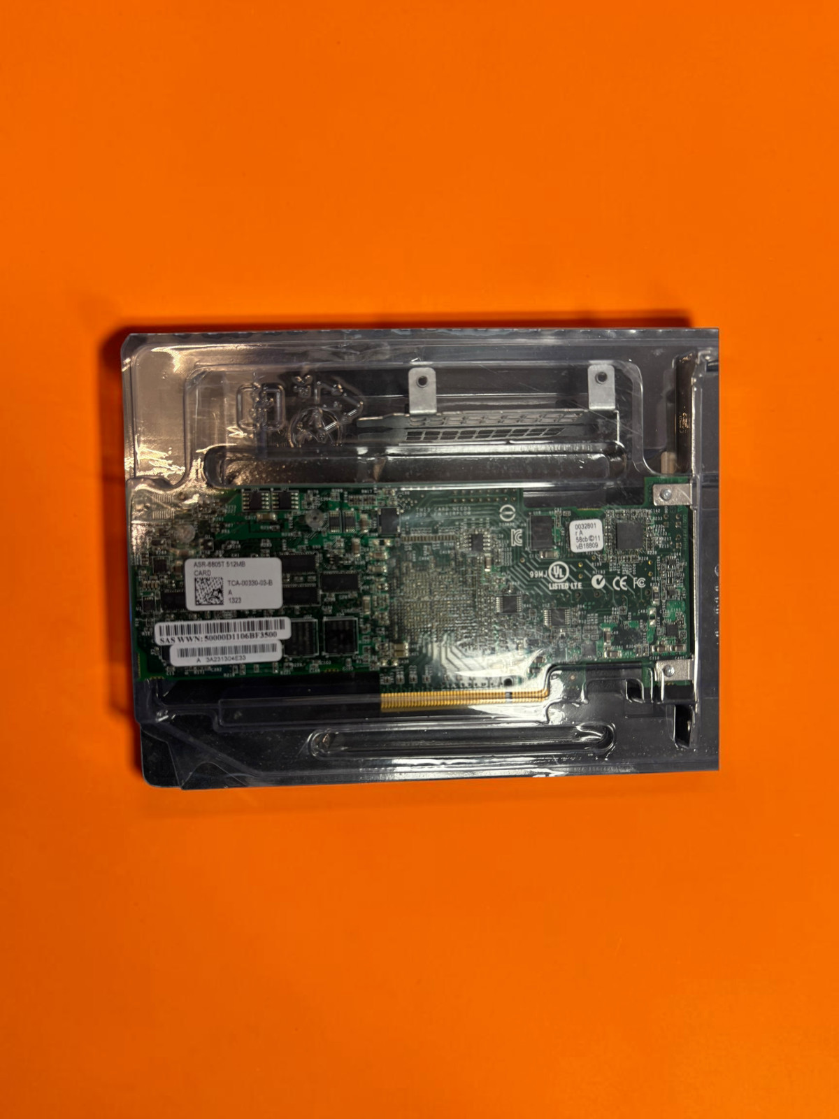 ASR-6805T Adaptec 512MB 6Gb/s SATA/SAS 8 Port RAID Controller