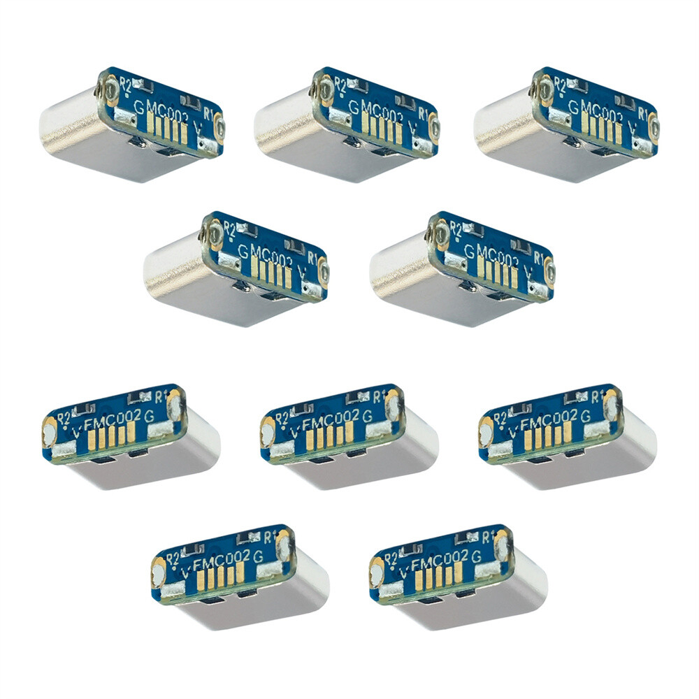 CY 10pcs/lot DC 5V Power DIY Solder Type-C Female Socket Connector Replace