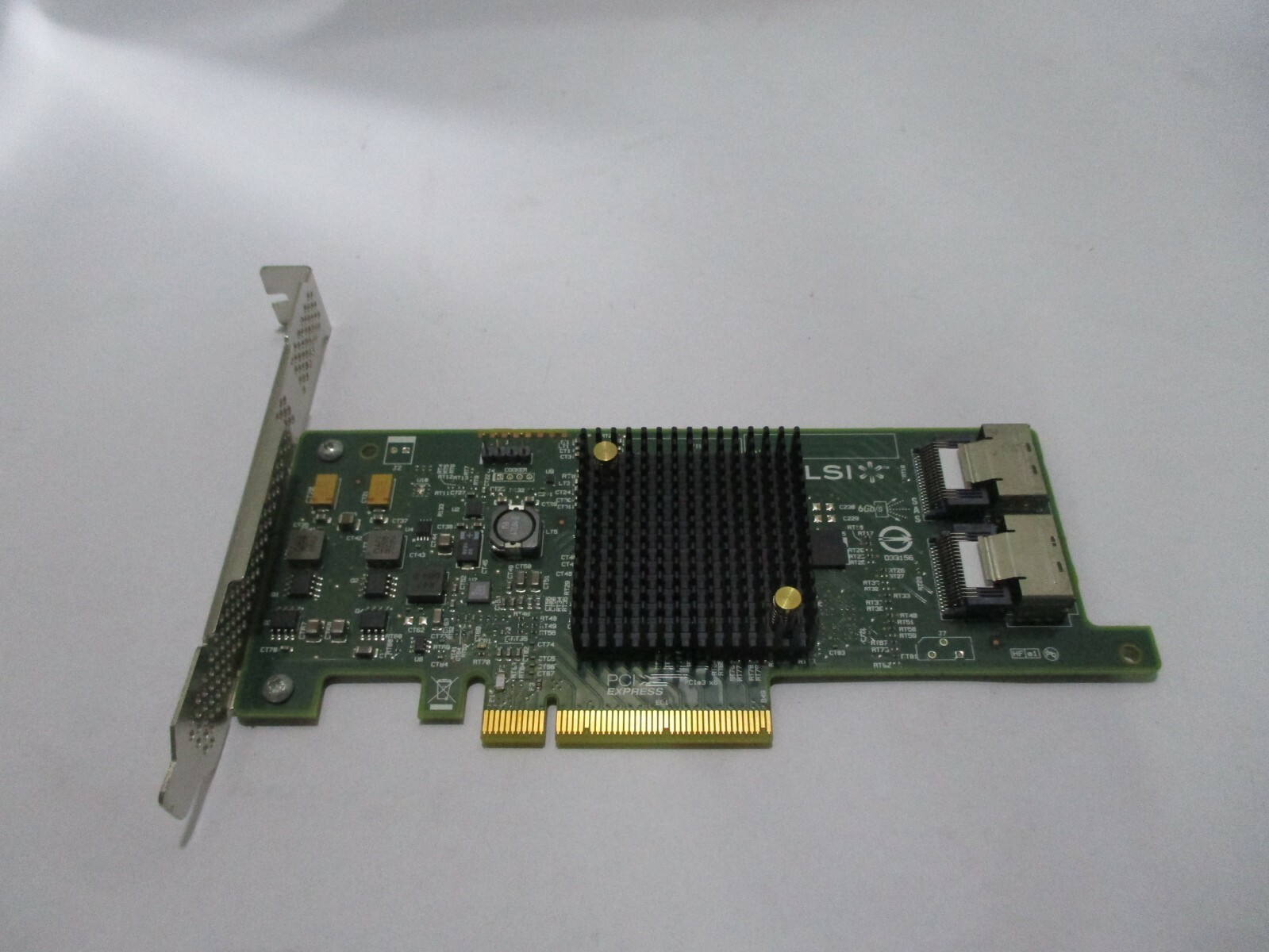 DELL 4TMJF LSI SAS 9207-8i H3-25590-00B 6Gb/s 8 Ports PCIe 3.0x8 Host Bus 